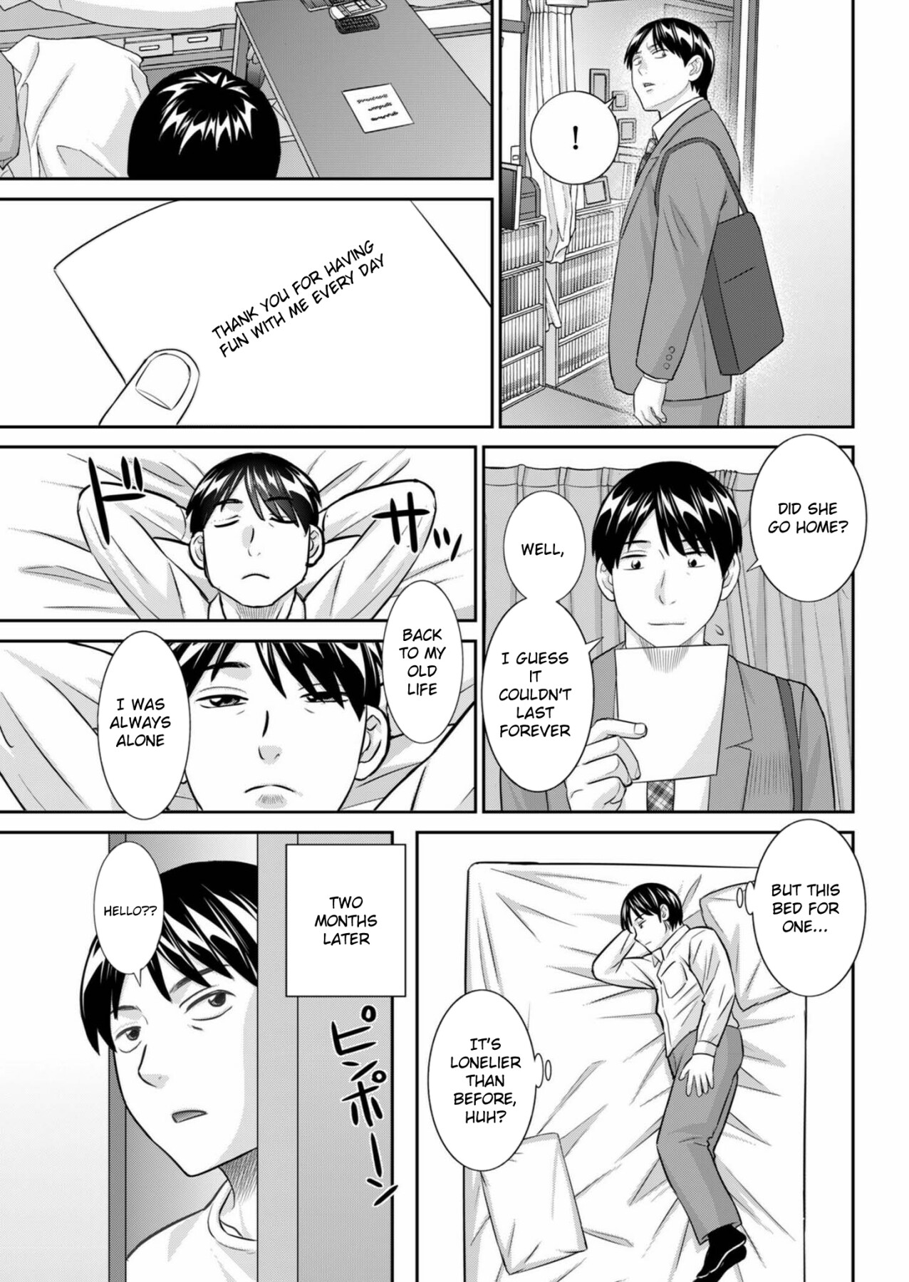 Hentai Manga Comic-His wife came.-Read-19
